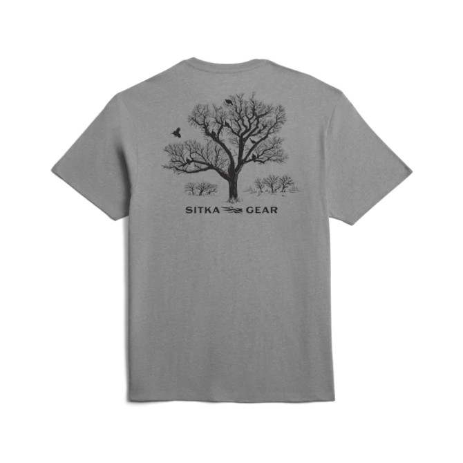 Sitka Roost Tee - Medium Heather Grey