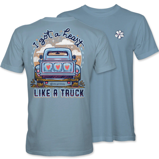 It's a Girl Thing Heart Like a Truck Tee