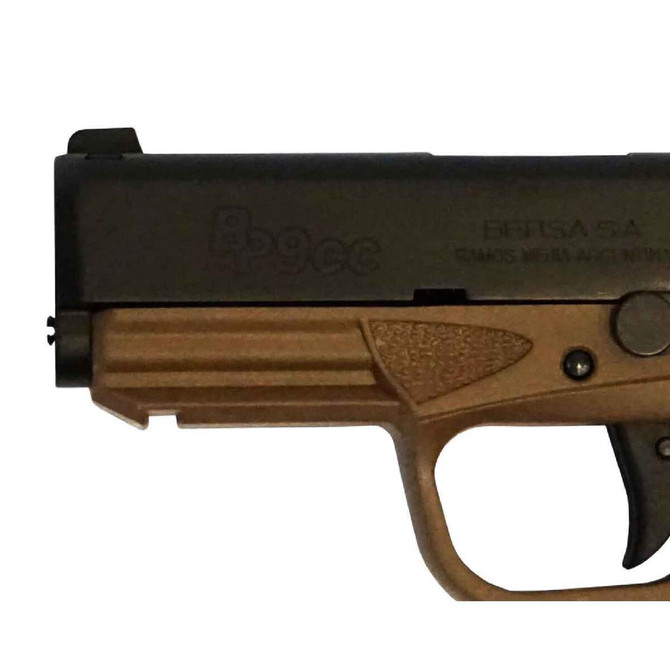 Bersa BP9 Concealed Carry 9mm Luger 3.3in FDE Pistol - 8+1 Rounds