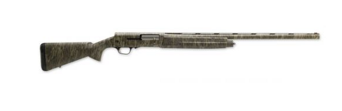 Browning A5 Bottomlands 4+1 3.5" 12 GA 26" - Camo, 26" Barrel, 4+1 Rounds, Synthetic, 3.5" Chamber, Camo/Fixed Stock