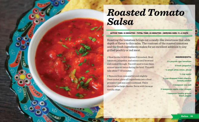 Salsa and Dips Cookbook