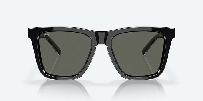 Costa Del Mar Kermis Polarized Sunglasses - Black with Grey