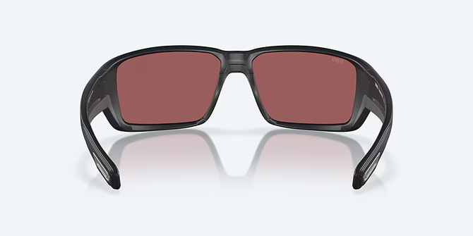 Costa Del Mar Fantail Pro Polarized Sunglasses - Matte Black with Gold Mirror