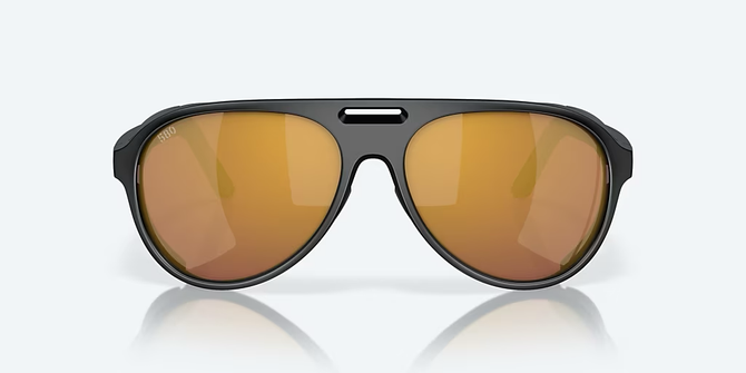 Costa Del Mar Grand Catalina Polarized Sunglasses - Black with Gold