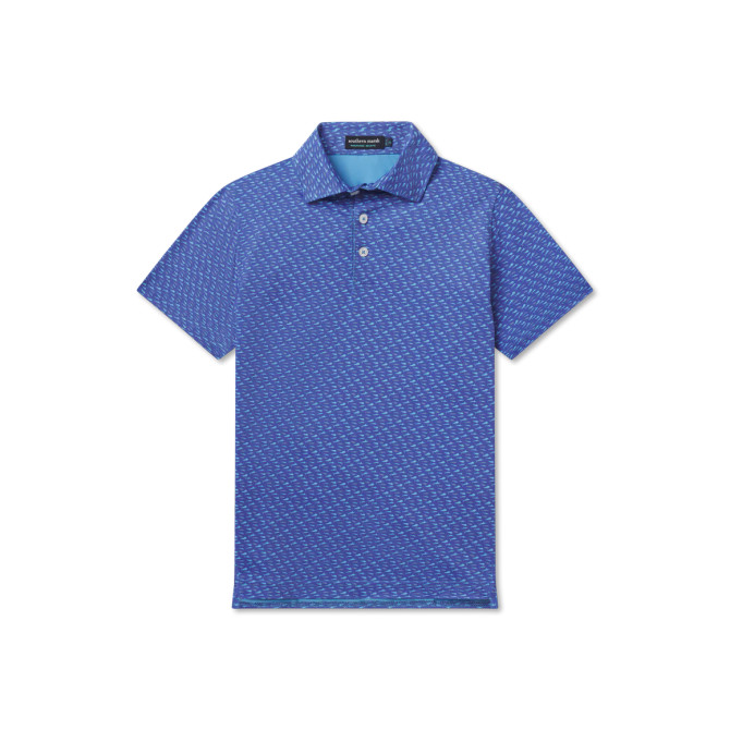 Southern Marsh Youth Flyline Performance Polo - Summer School - French Blue
