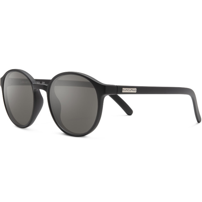 Suncloud Lowkey Sunglasses - Matte Black with Polarized Gray