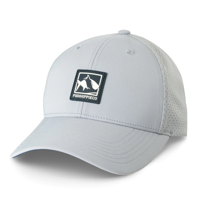 Fish Hippie Refuge Trucker Hat - Grey