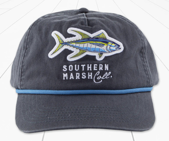 Southern Marsh Ensenada Rope Hat - Tuna Patch - Navy