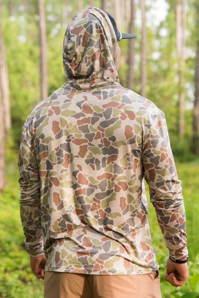 Burlebo Performance Hoodie - Driftwood Camo