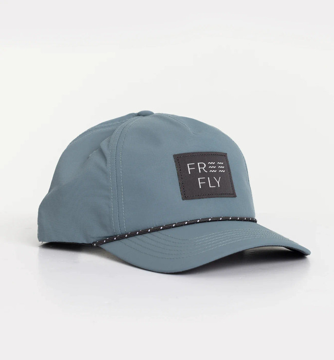 Free Fly Wave 5-Panel Hat - Stone Blue