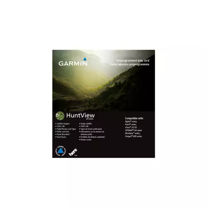 Garmin Hunt View Plus Map SD Card