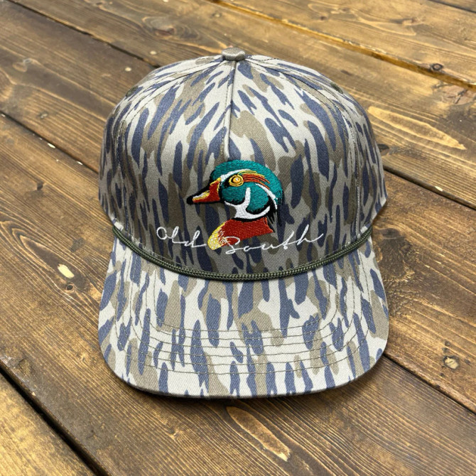 Old South Youth Wood Duck Head Trucker Hat - Osland Camo