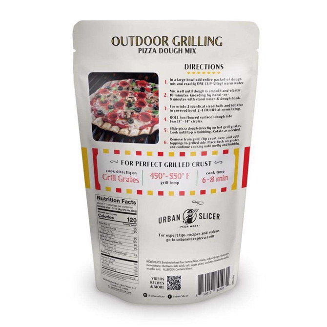 Urban Slicer Pizza Worx Outdoor Grilling Pizza Dough Mix 13.4 oz