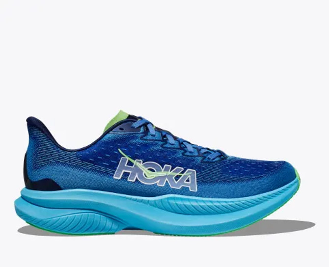 Hoka Men's Mach 6 - Virtual Blue/Bellwether Blue