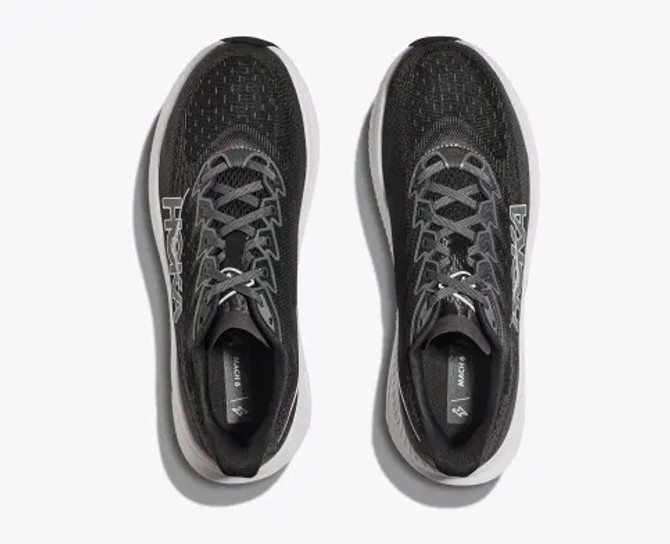 Hoka Men's Mach 6 - Black/White