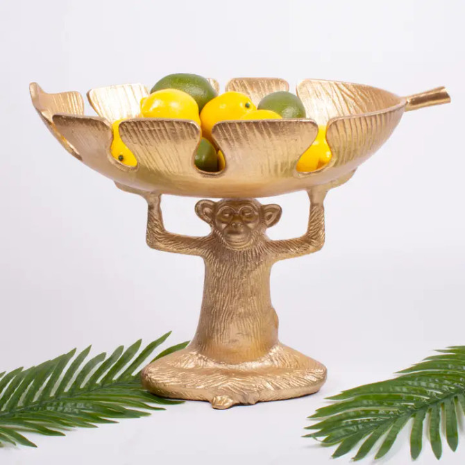 8 Oak Lane Monkey Decorative Bowl