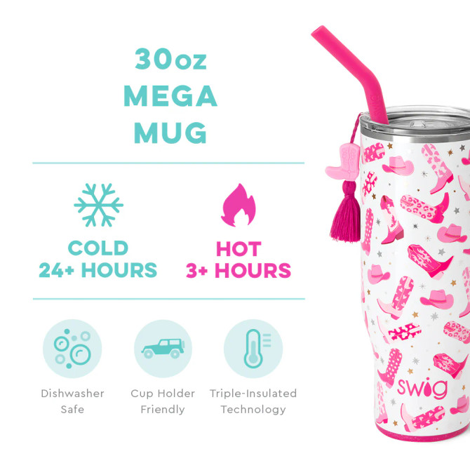 Swig Let's Go Girls Mega Mug - 30 oz