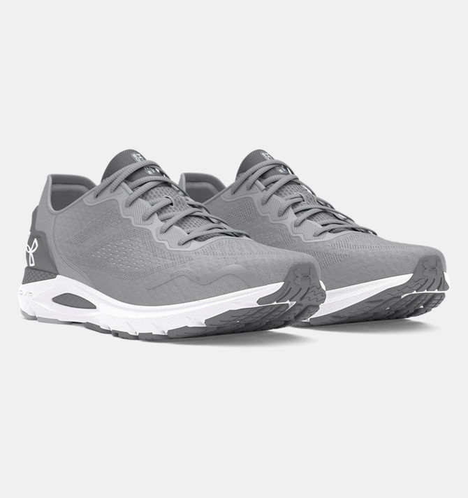 Under Armour Men's UA HOVR Sonic 6 Running Shoes - Grey/White