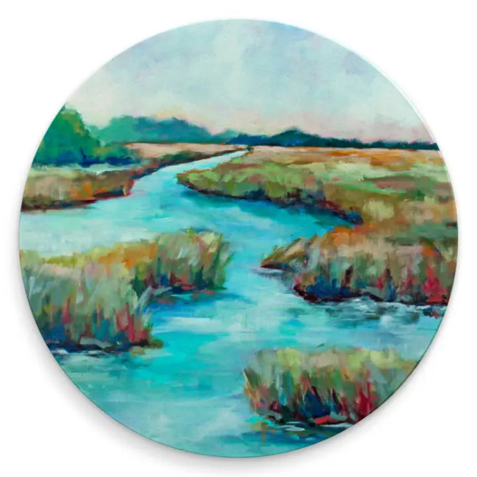 Greenbox Art Beaufort Marshes Coasters