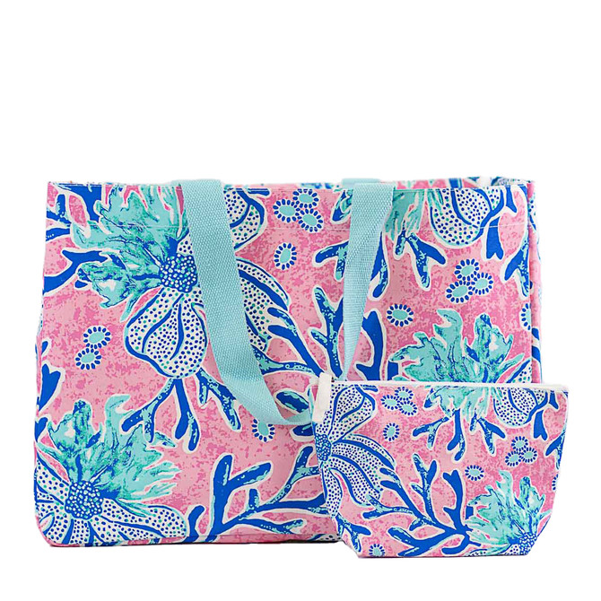 The Royal Standard Bora Bora Tote - Pink/Aruba/Lapis