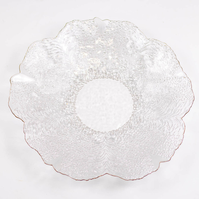 The Royal Standard Cannes Glass Serving Bowl