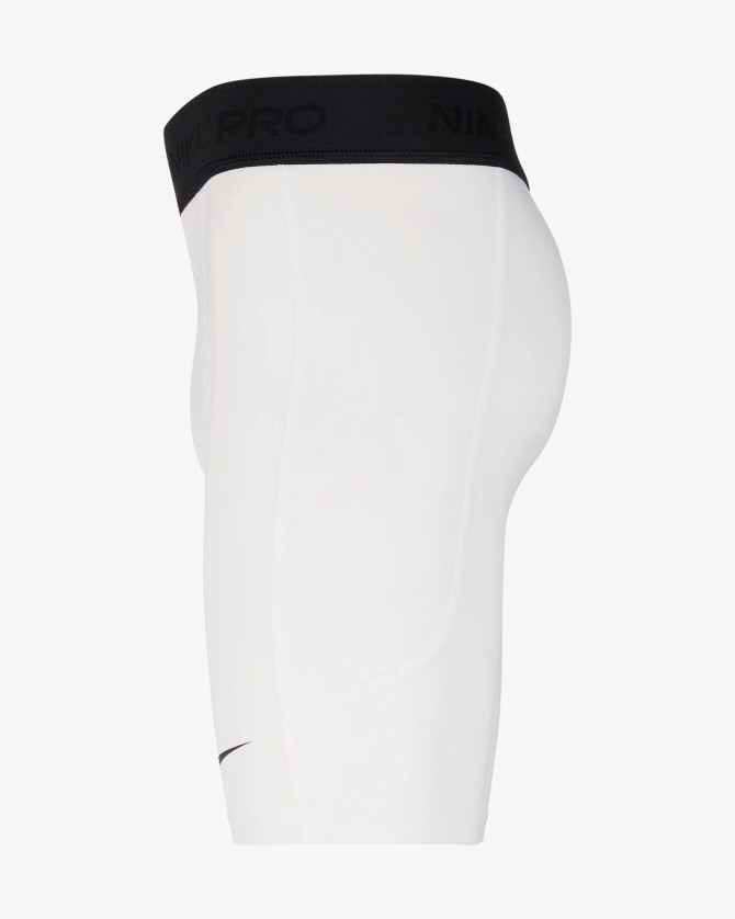 Nike Pro Big Kids' Dri-FIT Shorts - White/Black