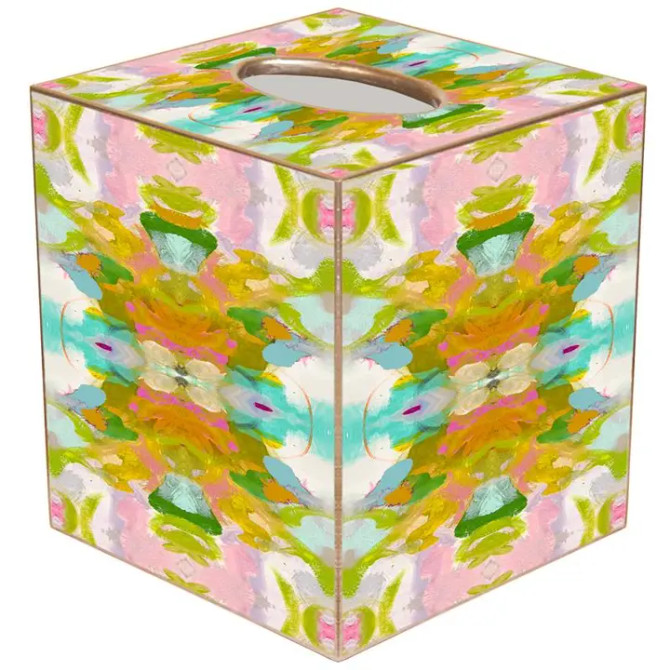 Marye Kelly Palm Beach By Laura-Park Tissue Box Cover