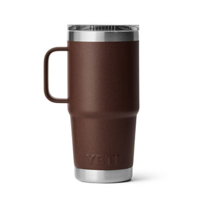 Yeti Rambler 20 Oz Travel Mug with Stronghold Lid - Wetlands Brown