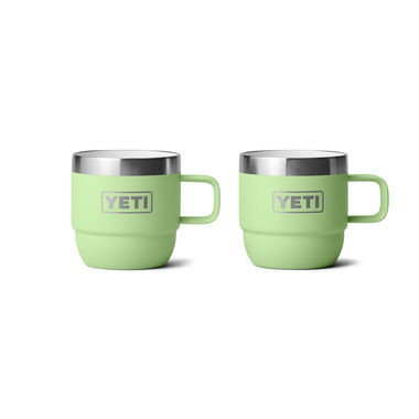 Yeti Rambler 6 Oz Stackable Mug - 2/Pack - Key Lime