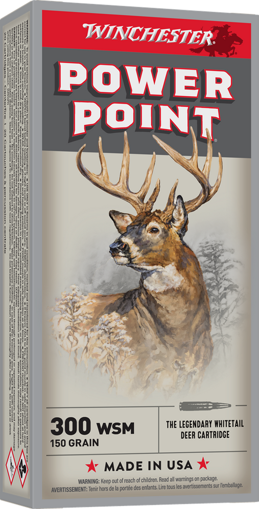 Winchester Super-X 300 WSM 150 Grain Power-Point – 20 Rounds