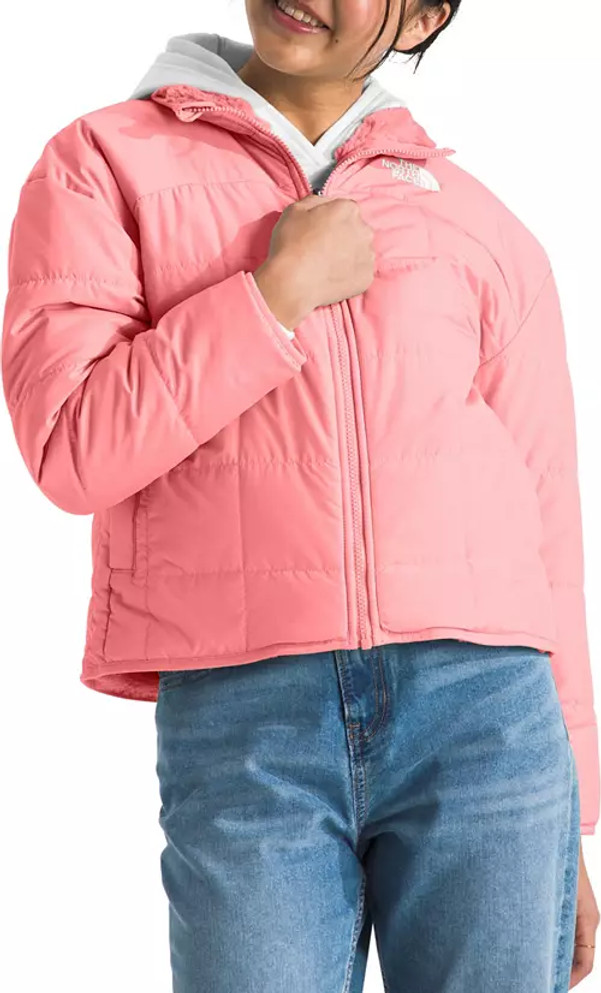 The North Face Girls' Reversible Shasta Full-Zip Jacket - Terracotta