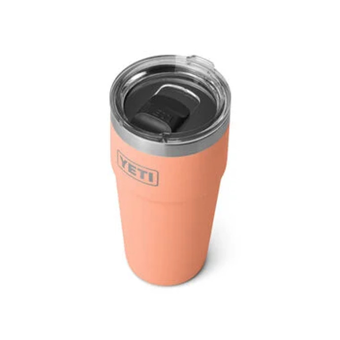 Yeti Rambler 20 oz Stackable Cup with Magslider Lid - Lowcountry Peach