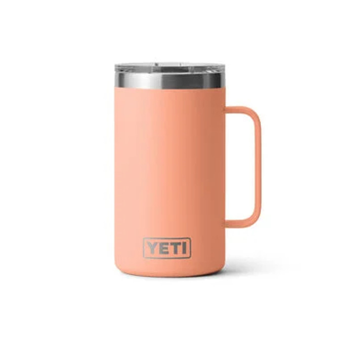 Yeti Rambler 24 oz Stackable Mug with Magslider Lid - Lowcountry Peach Yeti Rambler 24 oz Stackable Mug with Magslider Lid - Lowcountry Peach