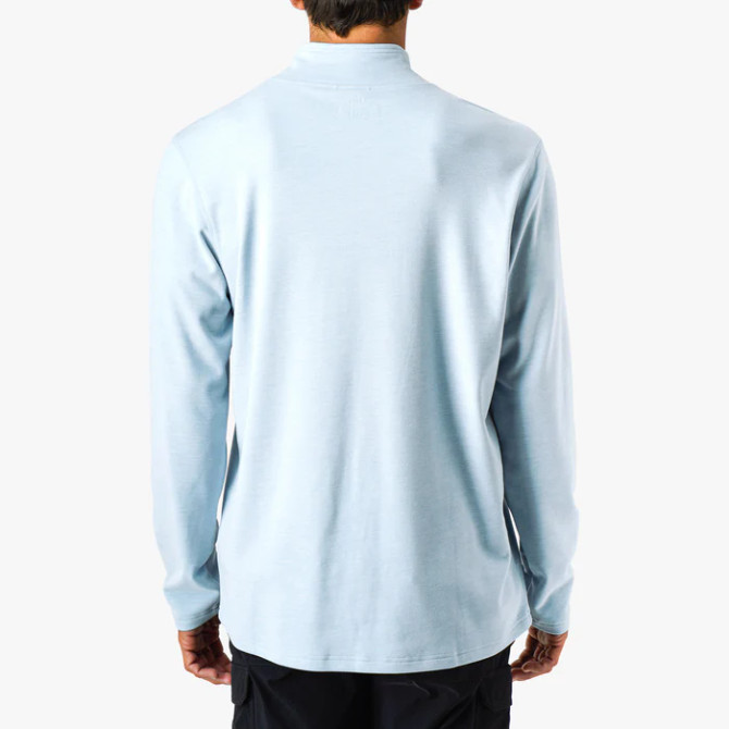 Aftco Coastal Layer 1/4 Zip - - Dusk Heather