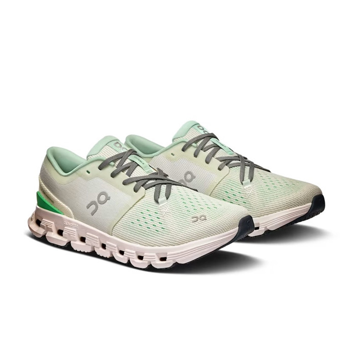 On Women's Cloud X 4 - Aloe/Honeydew