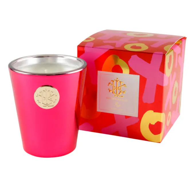 Lux Fragrances Rose 8 oz Designer Box Candle