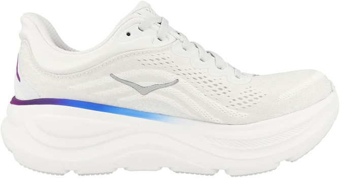 Hoka Women's Bondi 9-Cosmic Grey/White