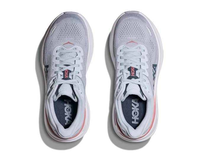 Hoka Women's Bondi 9 - Mineral Blue/Washed Blue