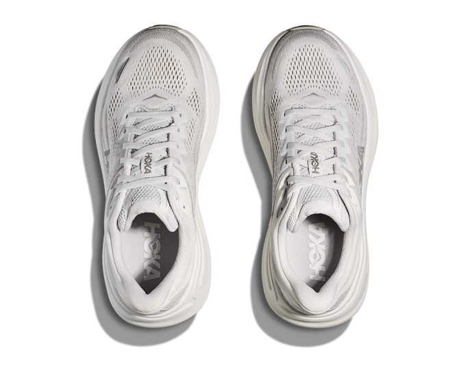 Hoka Women's Bondi 9 Wide - Stardust/Silver