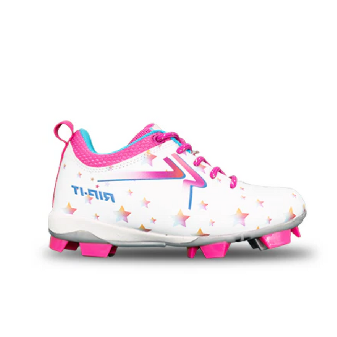 Rip-It Girls Play Ball Softball Cleat - Starlight Pink