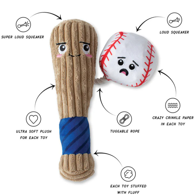 PetShop Batter Up Dog Toy