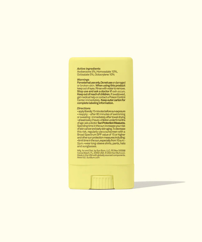 Sun Bum Kids SPF 50 Clear Sunscreen Face Stick