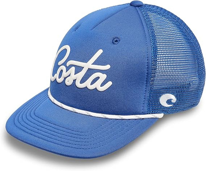 Costa Del Mar New Foam Front Trucker Hat – Channel Blue
