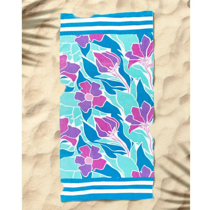 Viv & Lou Get Lost Beach Towel