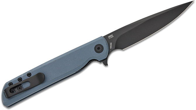 CRKT Liner Lock Folding Knife Drop Point, Gray - 3.38-Inch