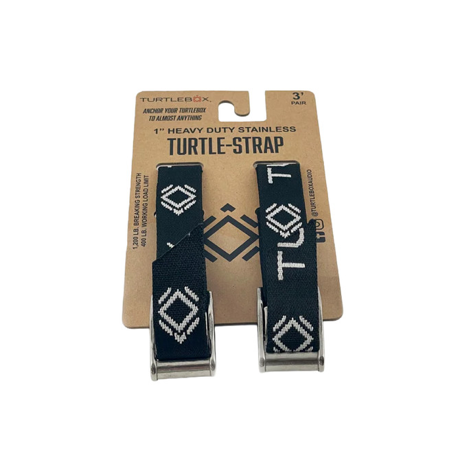 Turtlebox Tie-Down Straps (Black)