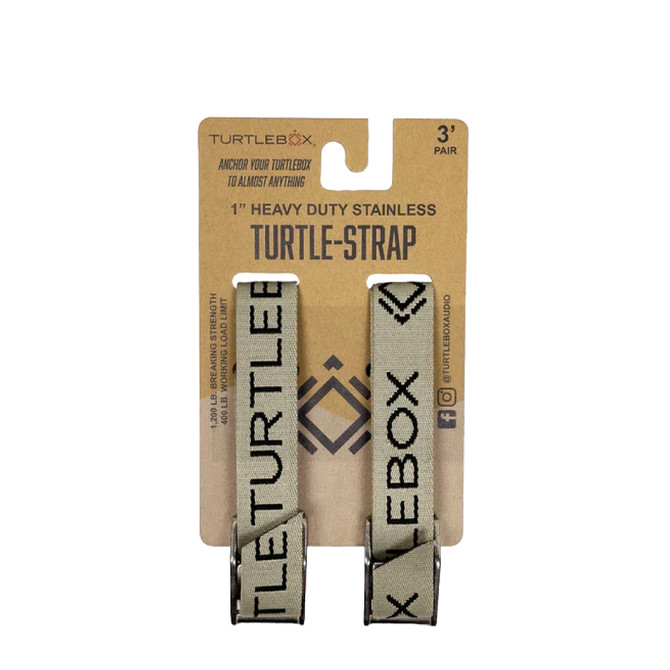 Turtlebox Tie-Down Straps (Tan)