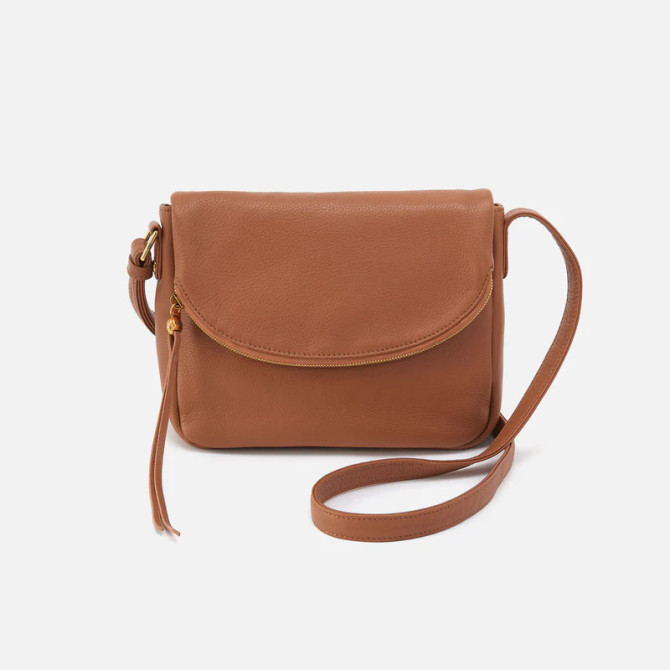 Hobo Fern Messenger Crossbody - Warm Honey