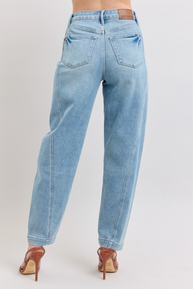 Judy Blue HW Side Panel Barrel Leg