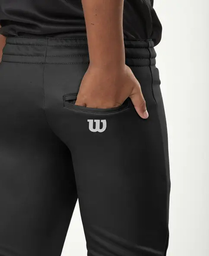 Wilson P101K Youth Pull Up Pant- Black